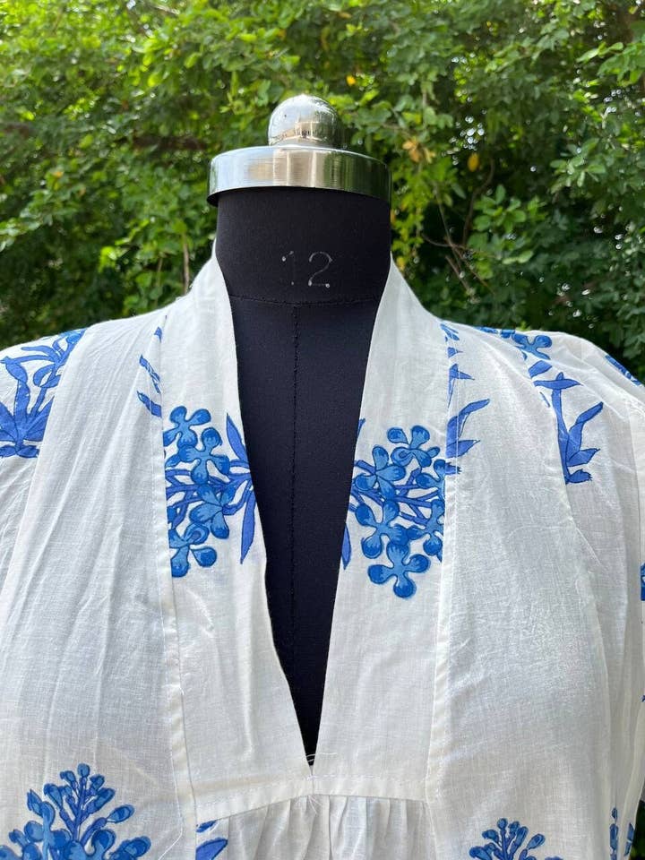 Bhawana Handicrafts - Wholesale Dress - Women's - Cotton Indian Block Print Long Wear Dress for Women2