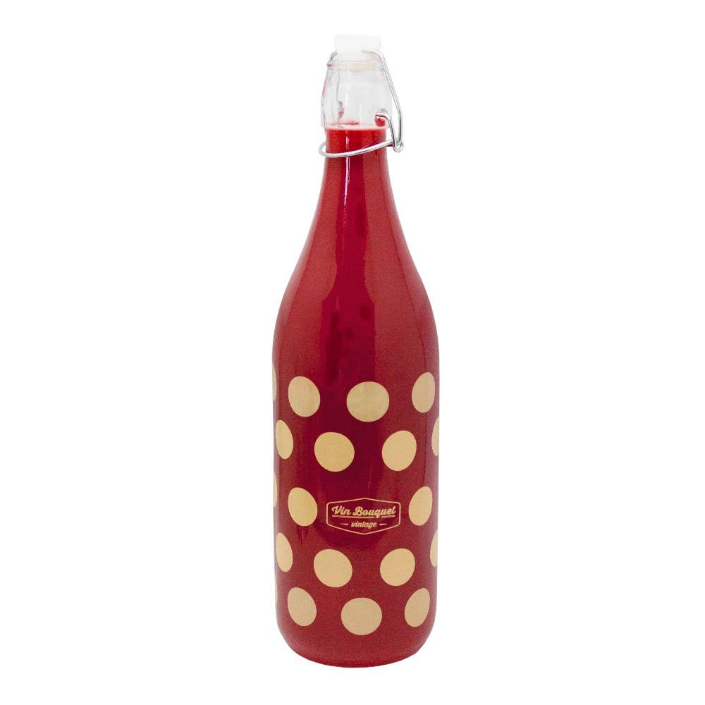 Vin Bouquet (Find It Import & Export Sl) - Wholesale Milk/Juice Bottle - Red glass bottle0