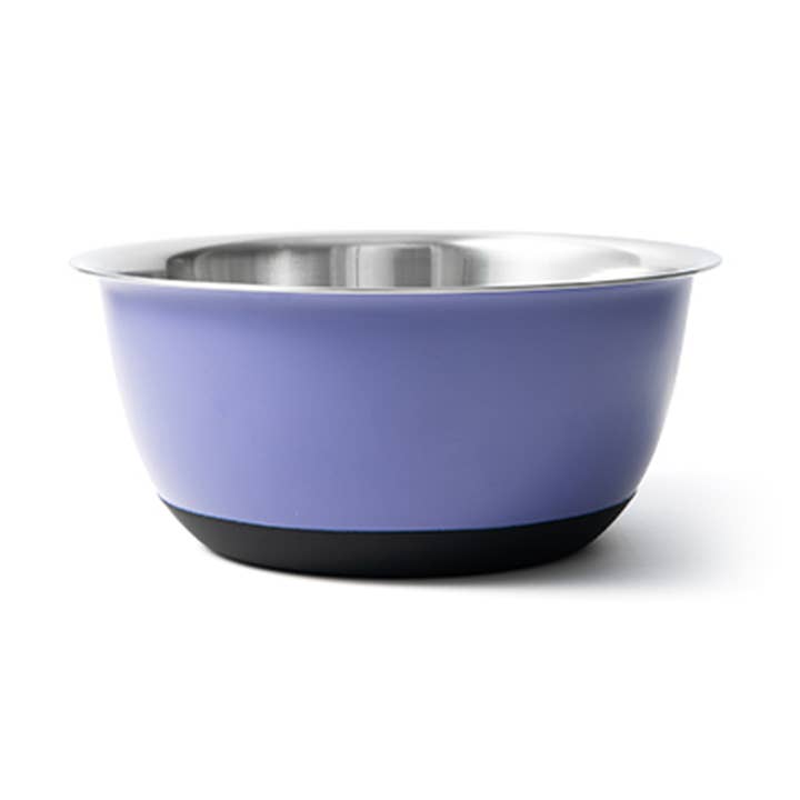 Fox Run Brands – Engroshandel Bageskål – Fox Run lilla blandeskål i rustfrit stål, 2,75 liter0