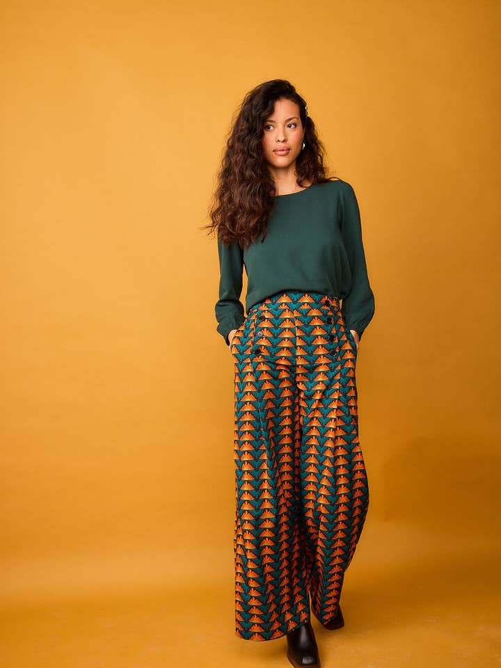 Byxa Nenufar Triangel Grön för wholesale av Smile