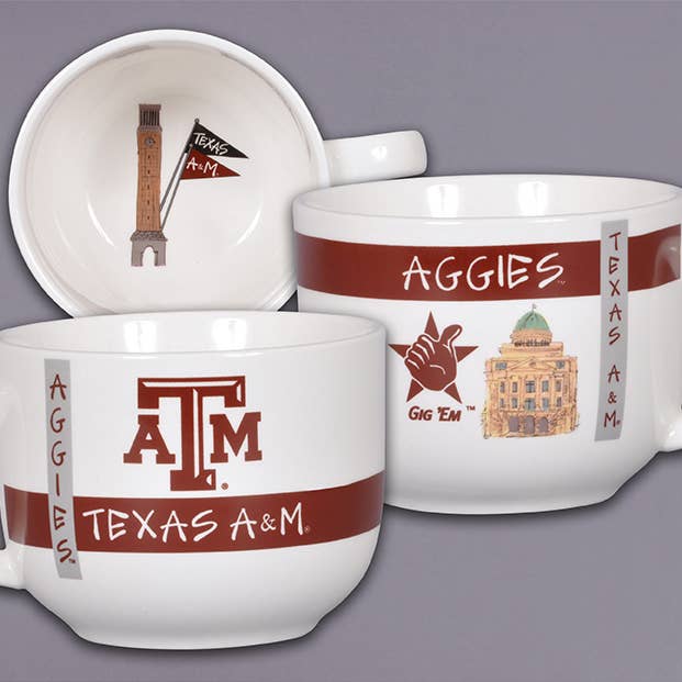 TX AM Soup Mug for wholesale by MAGNOLIA LANE