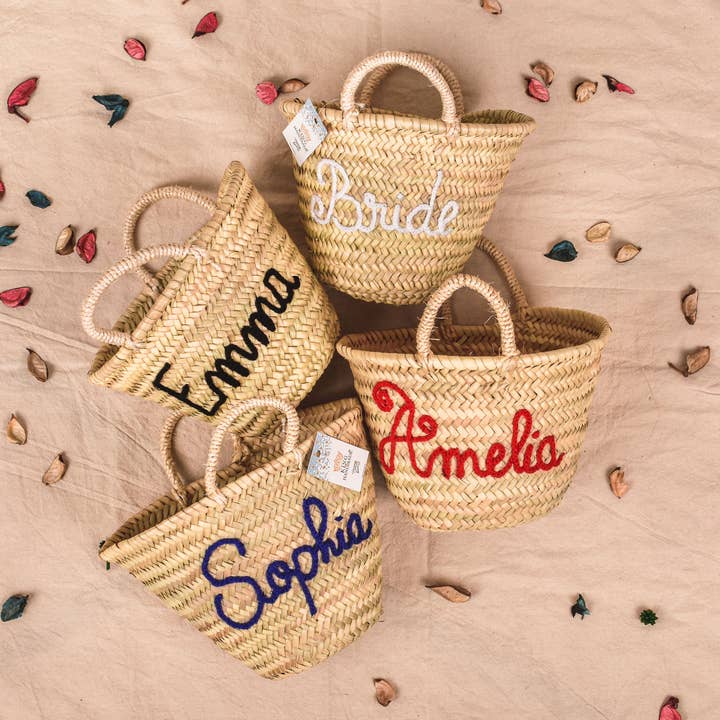 King Of Handmade - Wholesale Beach Bag - Personalized Straw Bag For Bride, Bachelorette party2