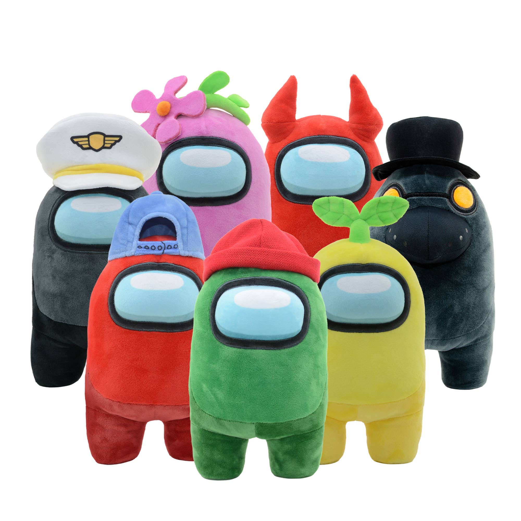 Toys Matter Inc. - Vente Peluche – enfant et bébé - Peluche officielle Among Us de 12 pouces avec accessoire S1 - CDU assortis4