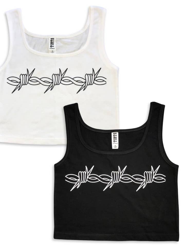 Tinta - Wholesale Tank Top - Women's - Barbed Wire Cropped Tank Top5