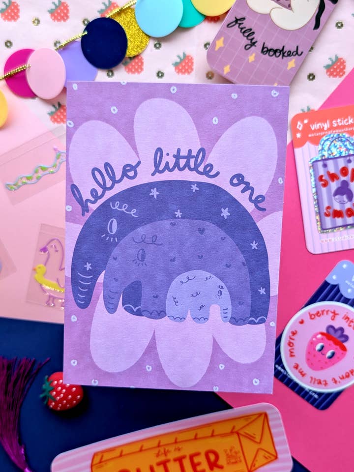 Hej Lilla Vän Vykort för wholesale av Studio Kumimi