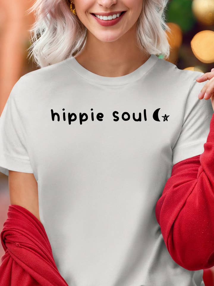 Hippie Soul Graphic Tee. for wholesale by DG WORLD