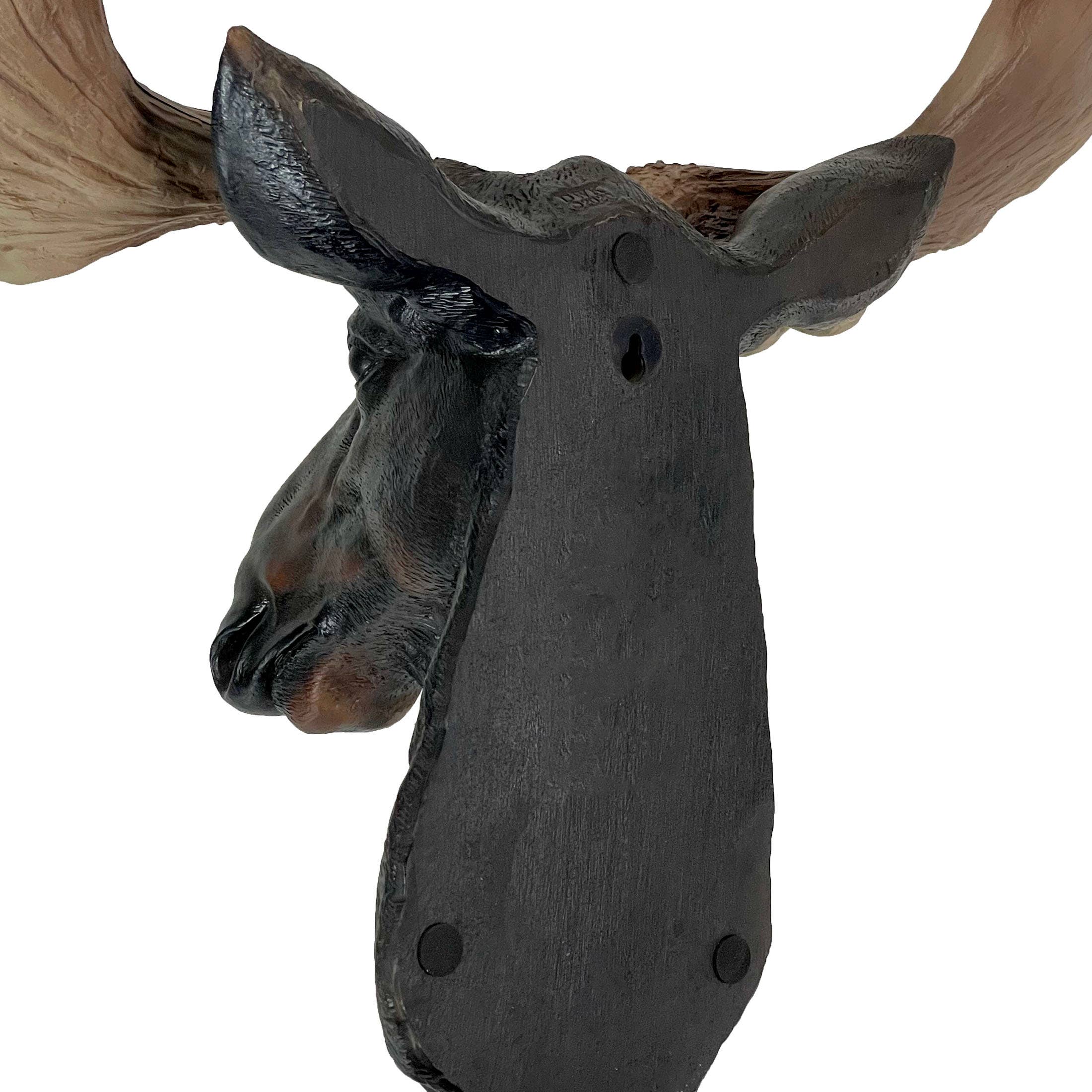 Zeckos - Wholesale Wall Accent - North American Moose Head Bust Wall Hanging3