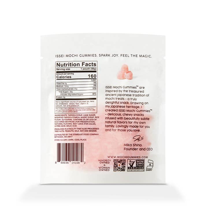 Issei Mochi Gummies - Wholesale Gummy - Sour Watermelon