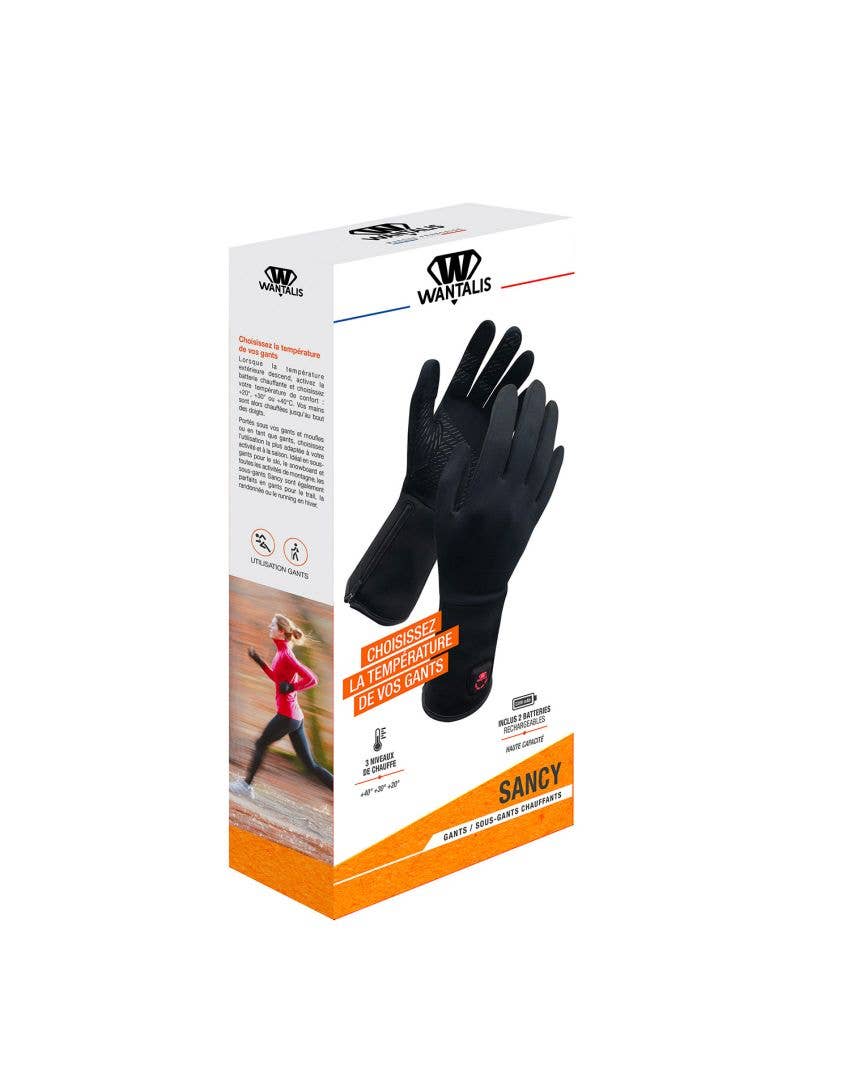 Wantalis Sport - Wholesale Gloves - Unisex - Sancy - Heated Touchscreen Under-Gloves #15