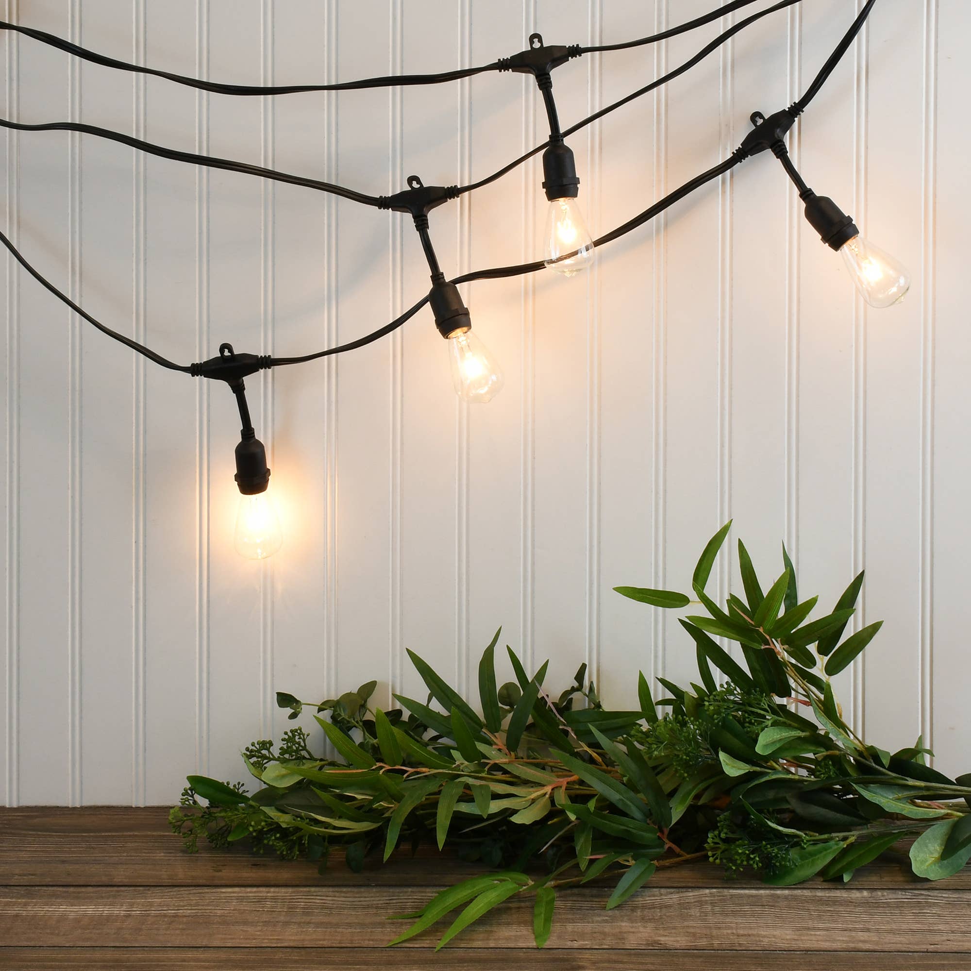LumaBase - Wholesale String Lights - Electric Commercial Grade String Lights with 12 Edison Bulbs1