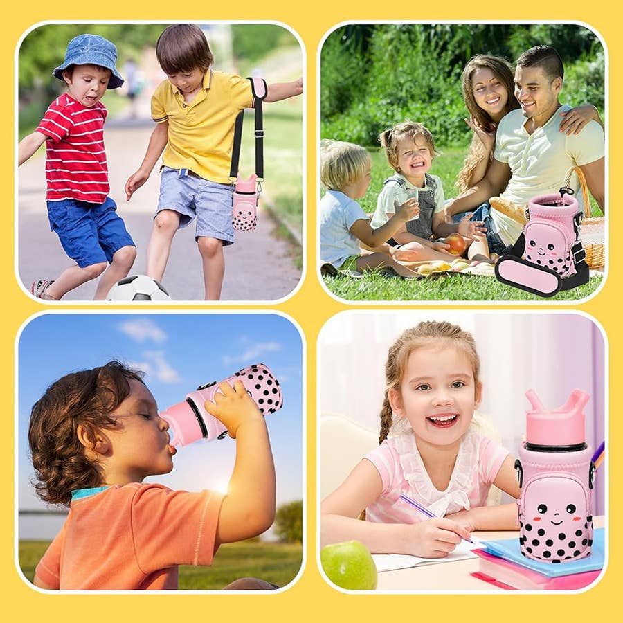 Crave by FW - Wholesale Bottle Rack/Holder - Water Bottle Carrier with Strap 10/12/14/16/18Oz6