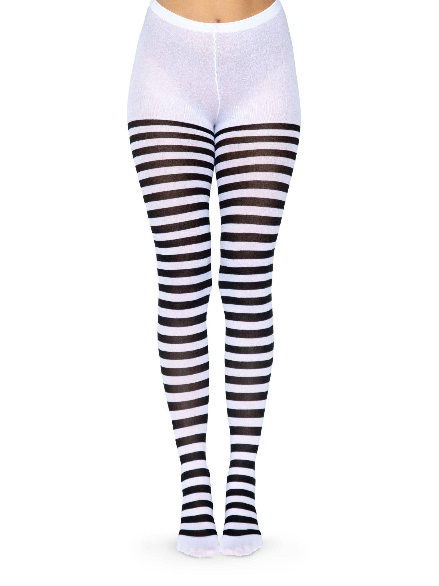 Leg Avenue - Wholesale Tights - Women's - Jada Striped Women's Tights2
