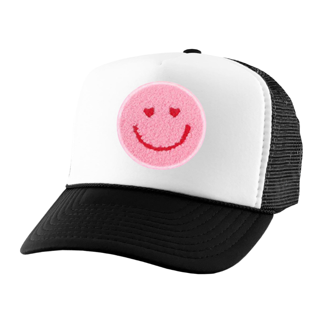 OURHHAUS - Wholesale Trucker Hat - Women's - Smiley Trucker Hat4