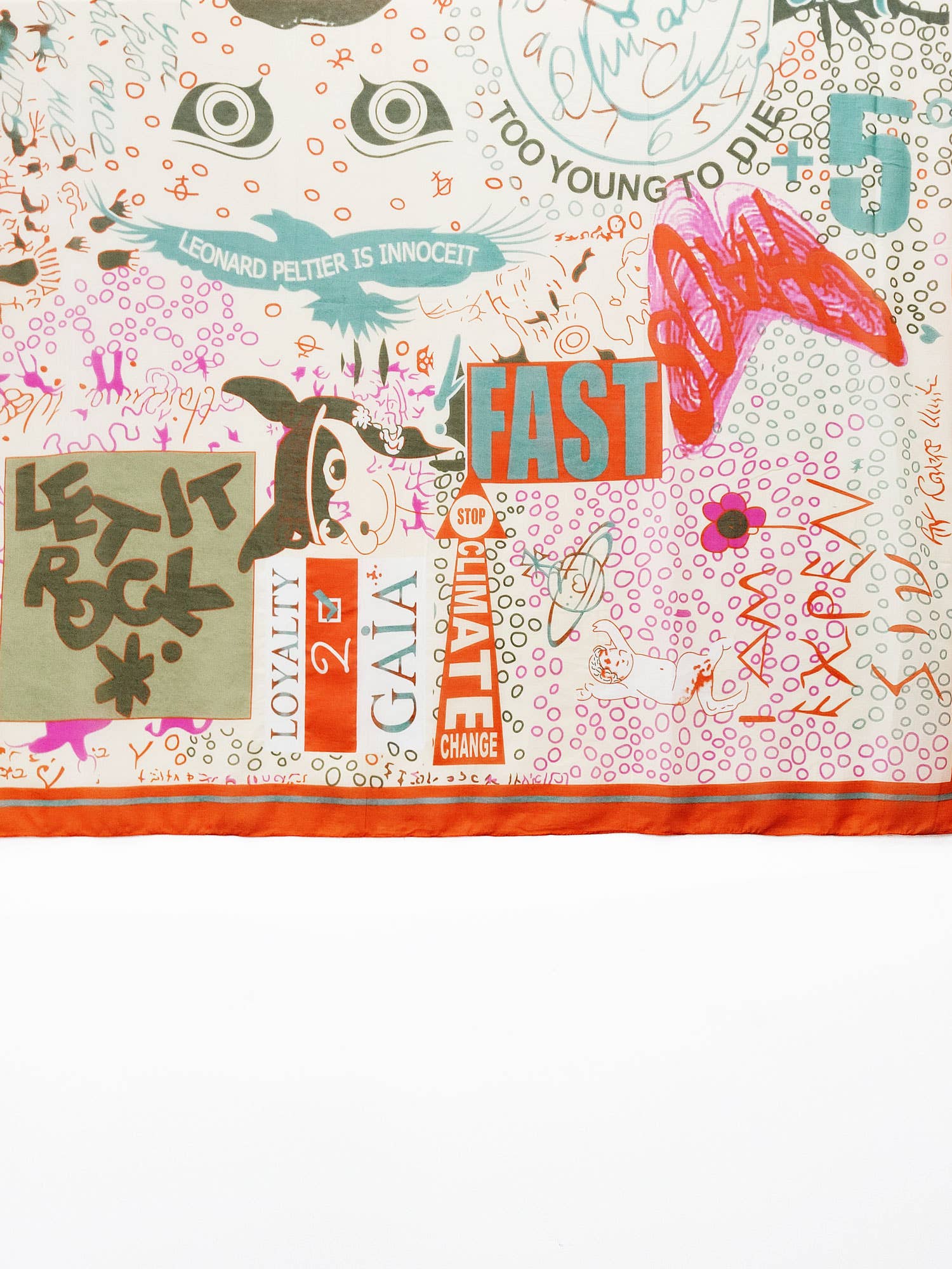 Raj Trading & Imports (USA) Inc. - Wholesale Scarf - Women's - Valeria Square Printed Airy Scarf6