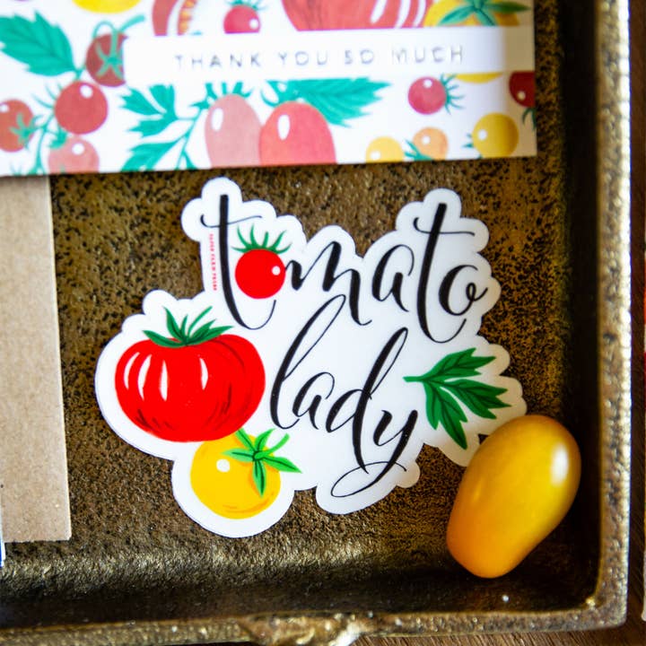 Paper Farm Press - Wholesale Sticker - Tomato Vine Decal Sticker3