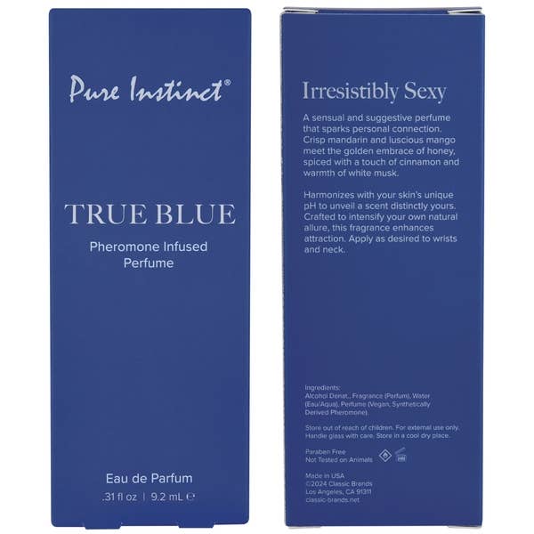 Pure Instinct - Wholesale Perfume/Eau de Toilette - Pure Instinct Pheromone Perfume Spray – True Blue3
