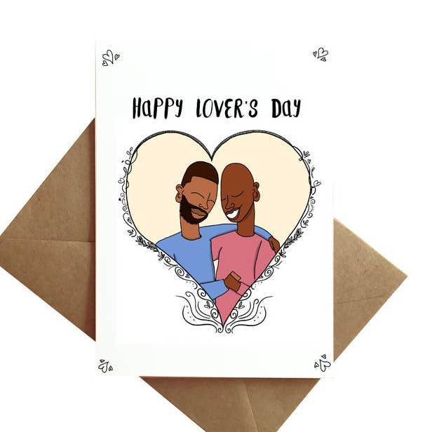 Happy Lover's Day - Il suo biglietto per la vendita all'ingrosso da parte di By Ms James