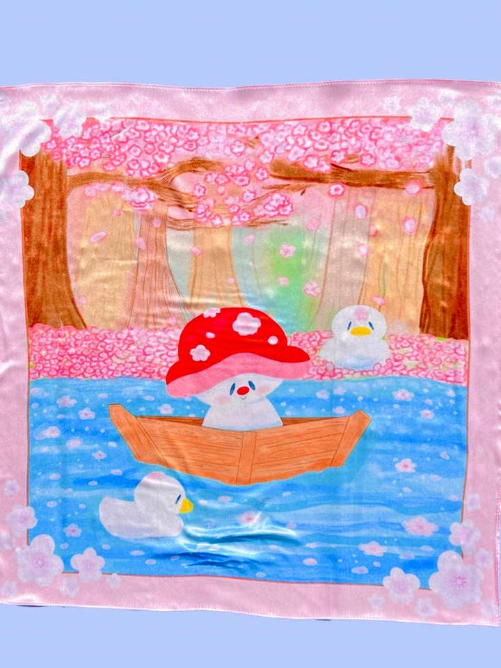 Sakura Marshall Tapestry for wholesale by Mar De Luna Arts Co