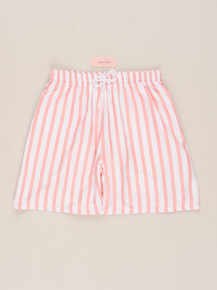 Marie Nicole Clothing - Wholesale Mommy & Me Sets - Family Poppies & Stripes Swimsuit5