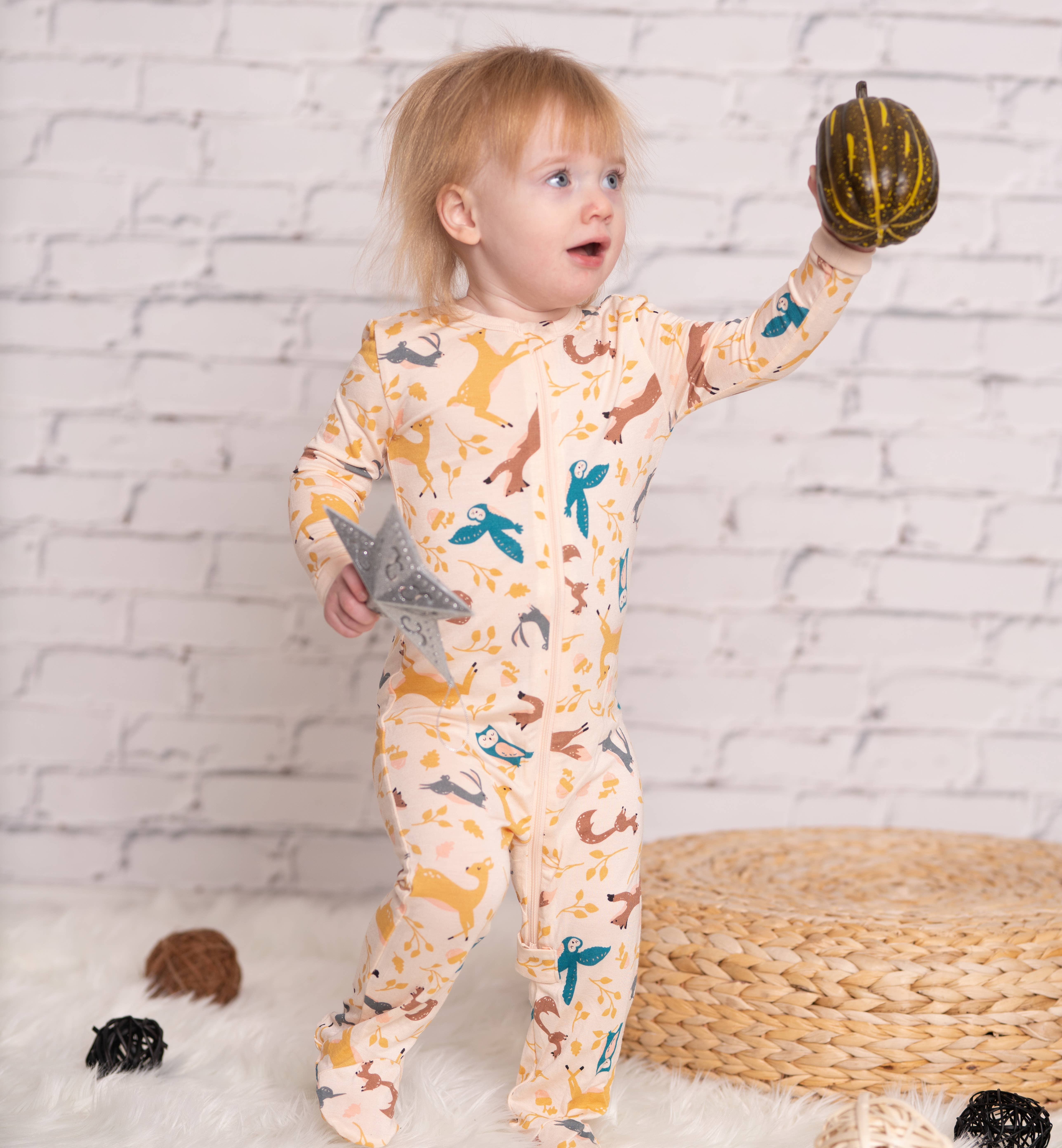 Silkberry Baby - Wholesale Sleepsuit - Baby - Bamboo Baby Zip Up Footed Sleeper12