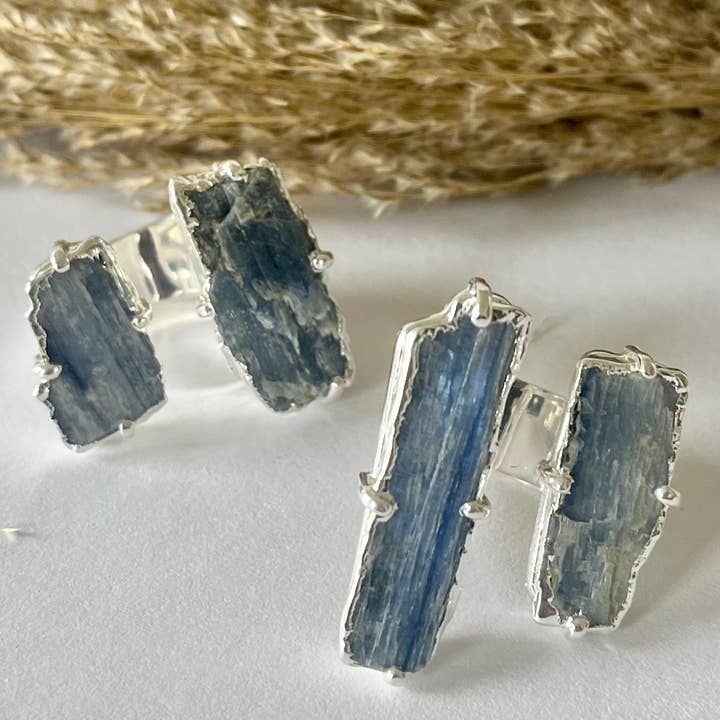 jools & joplin - Wholesale Cocktail/Statement Ring - True Blue Split Ring0