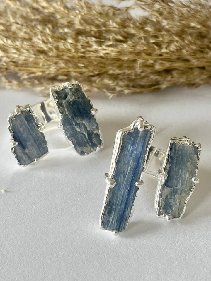 True Blue Split Ring for wholesale by jools & joplin