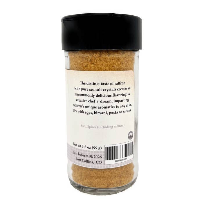 Old Town Spice Shop - Vente Sel - Sel Gourmet au Safran pour Griller & Cuisiner