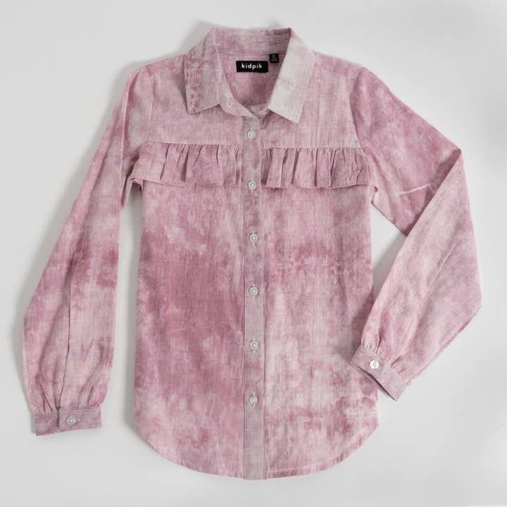 Batikkternet Flæsebluse for engroshandel hos Kidpik