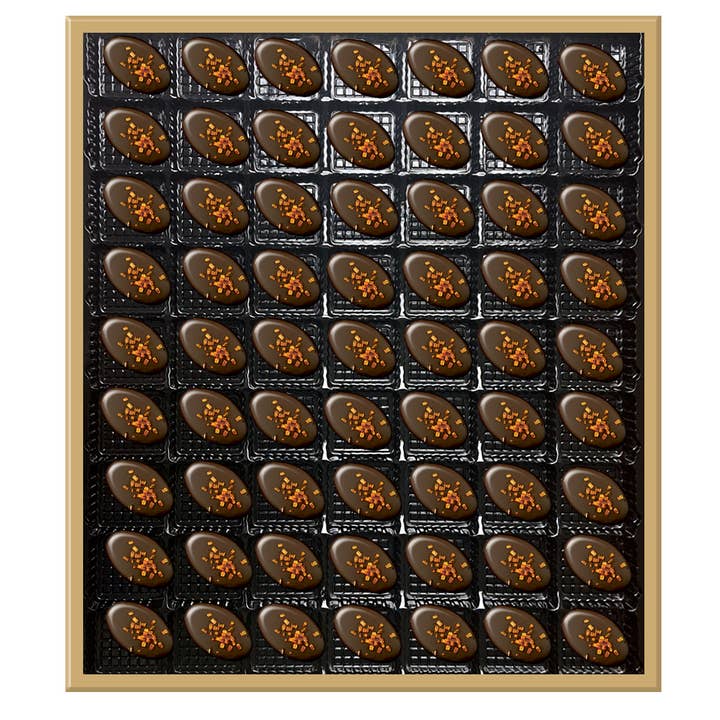 Cluizel USA - Wholesale Chocolate Box - 63 Non-Dairy Dark Chocolate Bonbon Box