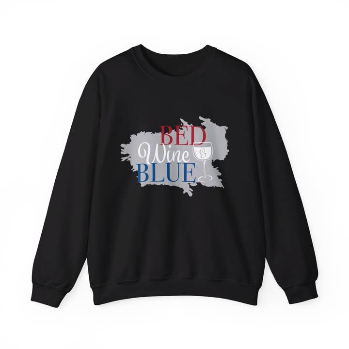 Sweatshirt unisexe bleu vin RCNSONS pour la vente par RC'nSONS