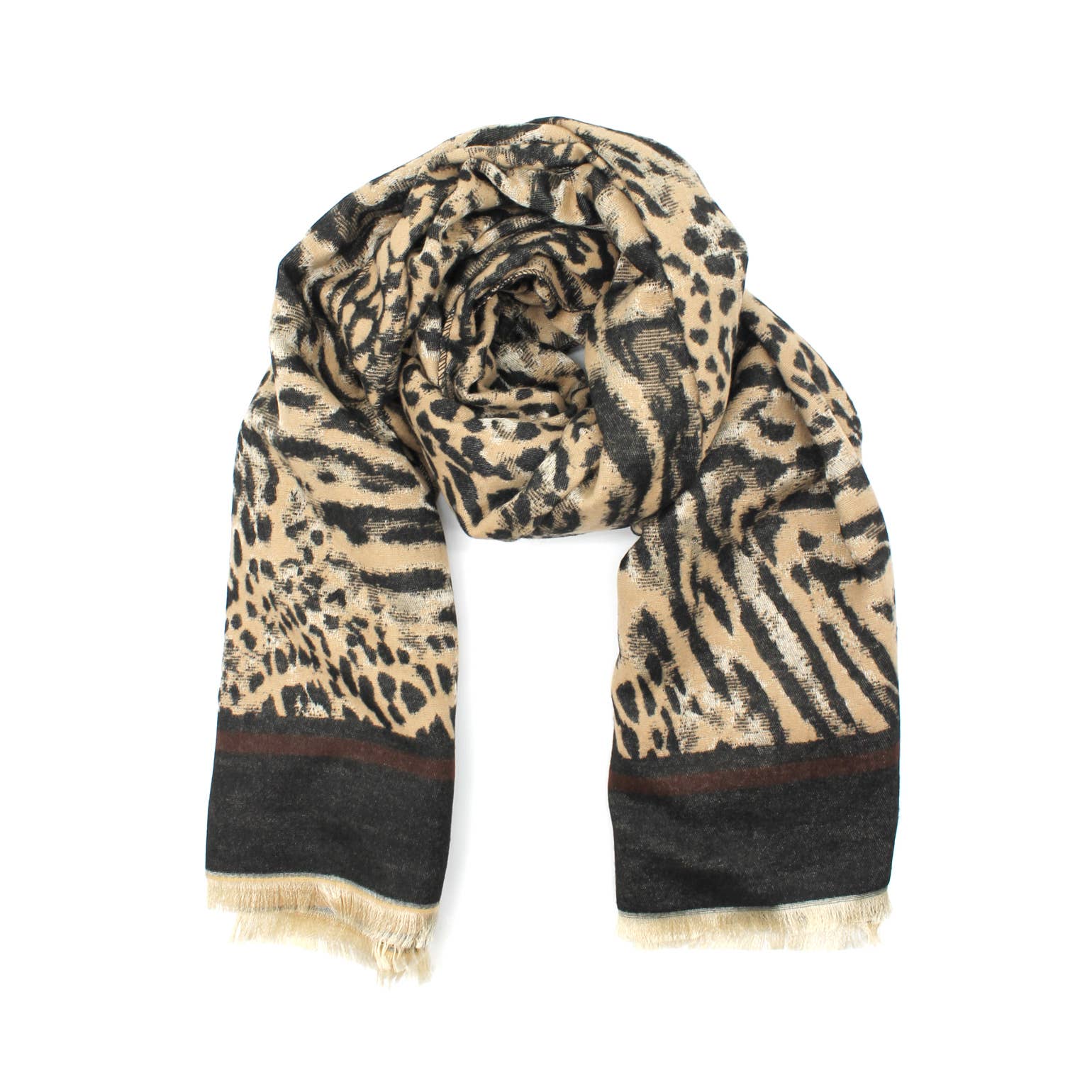 Vimoda – Engroshandel Tørklæde - Dame – Dyreprintet tørklæde4