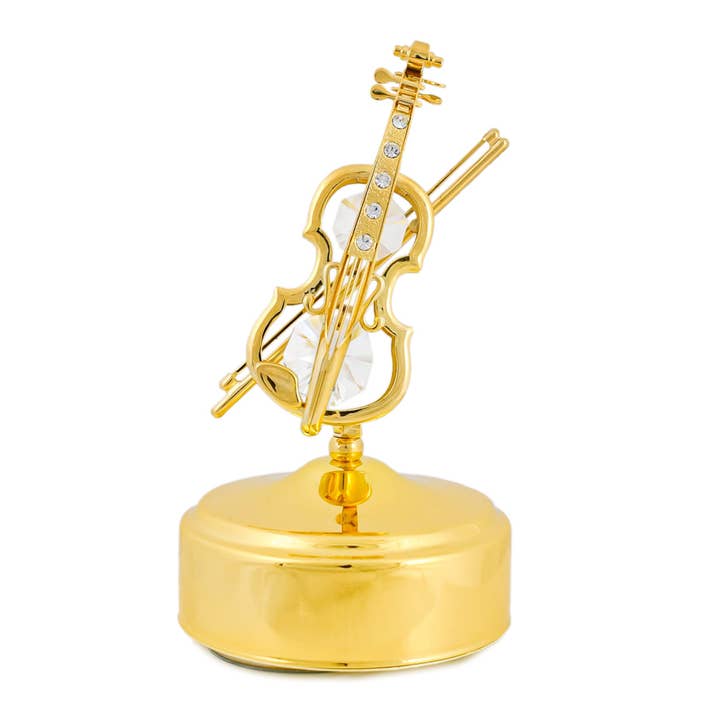 Violin Music Box for wholesale by Mascot International, Inc.