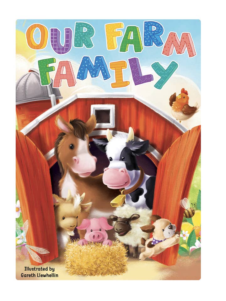 Our Farm Family for wholesale by Little Hippo Books