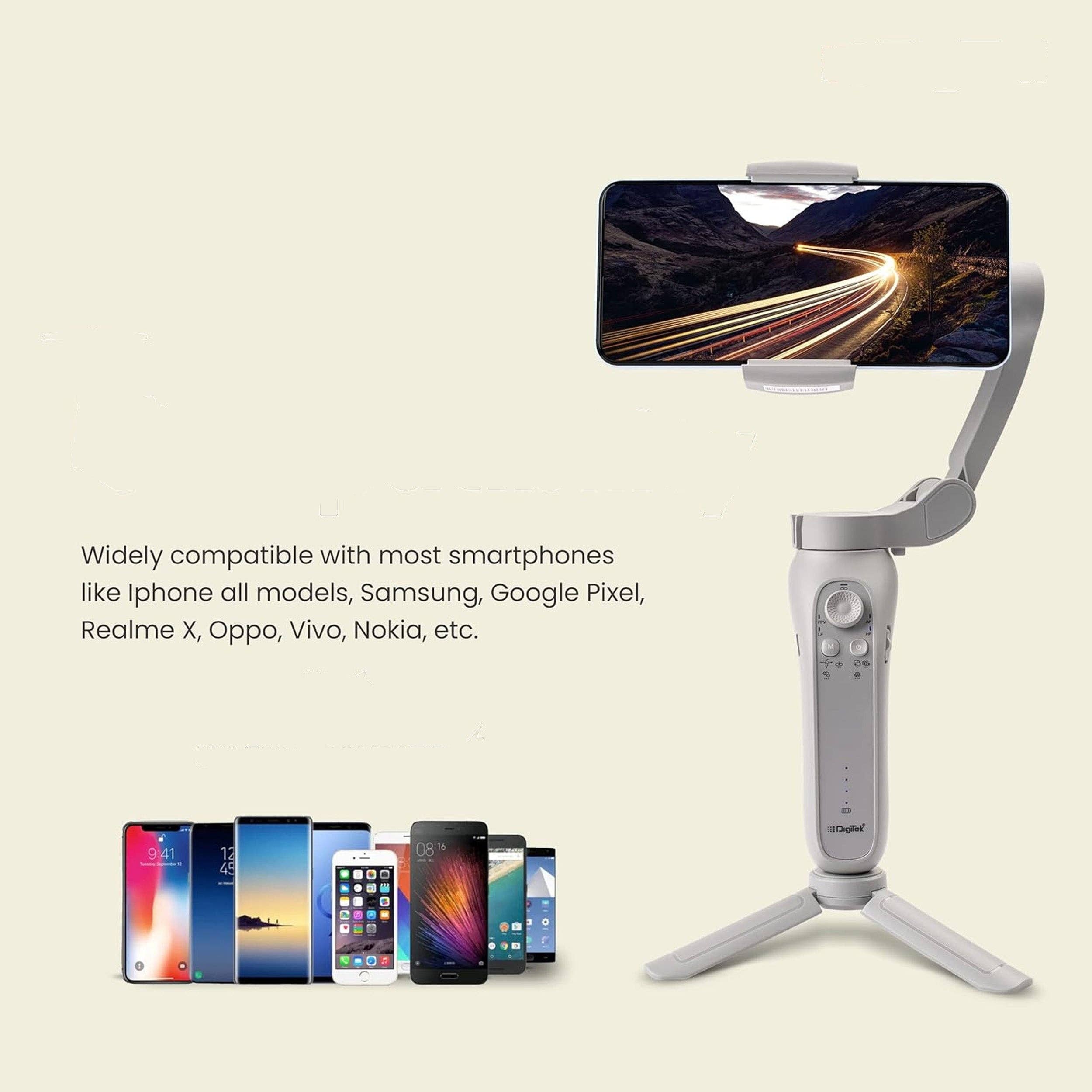 GulleeGadgets - Vendita all'ingrosso Base di ricarica - Stabilizzatore Gimbal portatile L7C Pro a 3 assi per registrazione video5