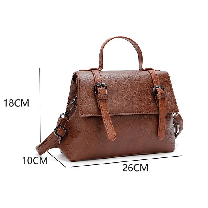 Superbia - Wholesale Top Handle Bag - Women's - Superbia Soft Pu Two-toned Satchel Bag (Carla Range)12