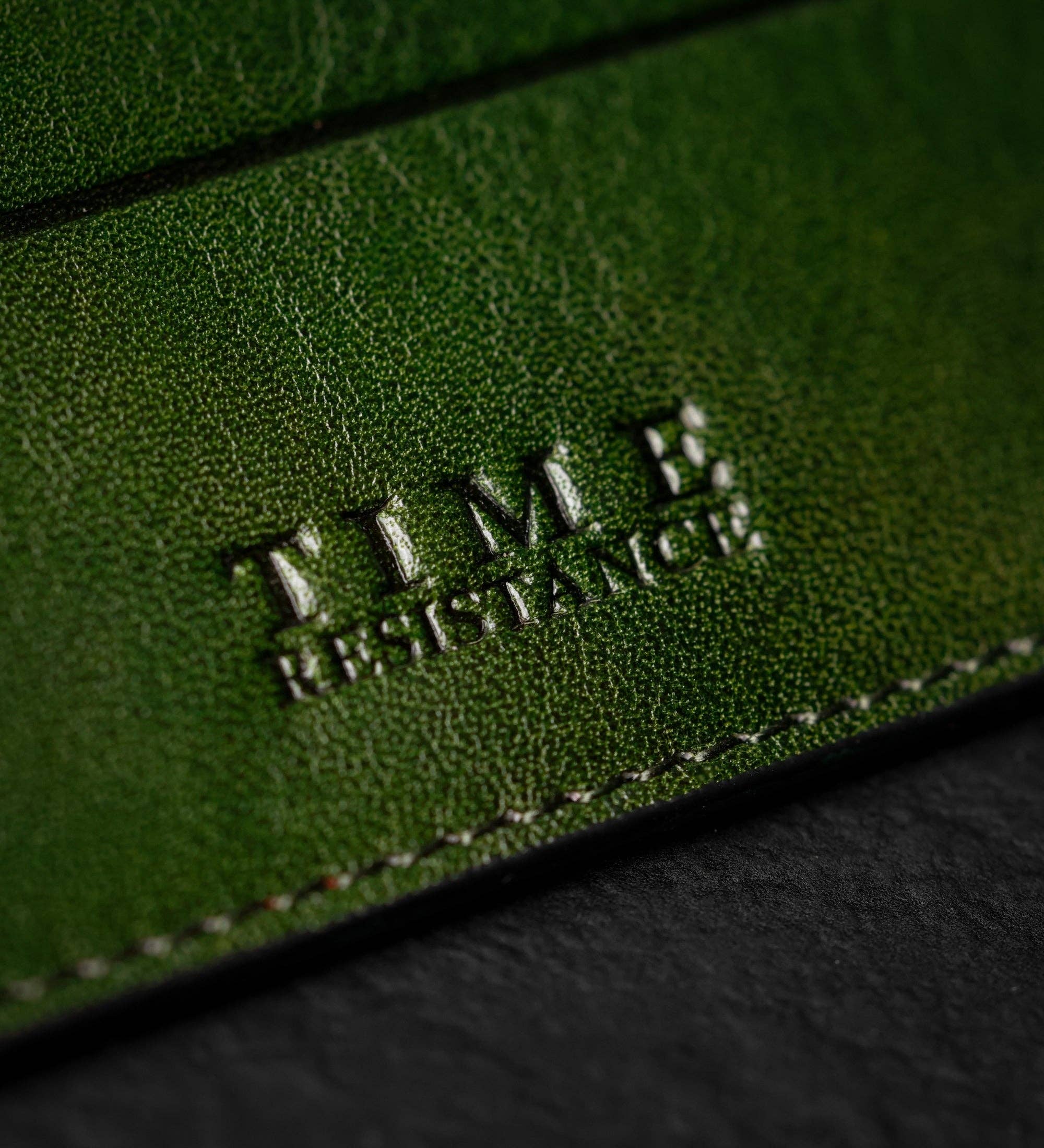 Time Resistance - Wholesale Pasjeshouder - Uniseks - Leren creditcardhouder en visitekaarthouder - Fireflies24