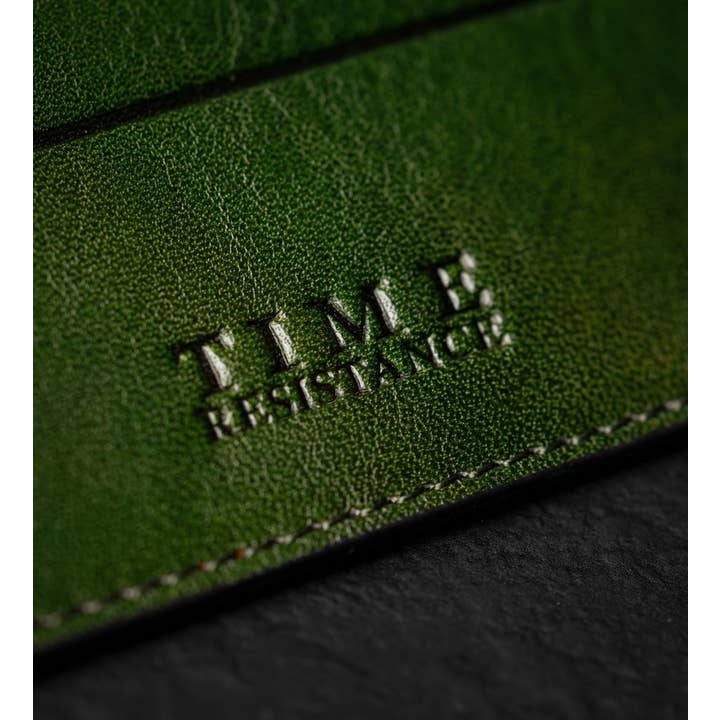 Time Resistance - Wholesale Pasjeshouder - Uniseks - Leren creditcardhouder en visitekaarthouder - Fireflies24