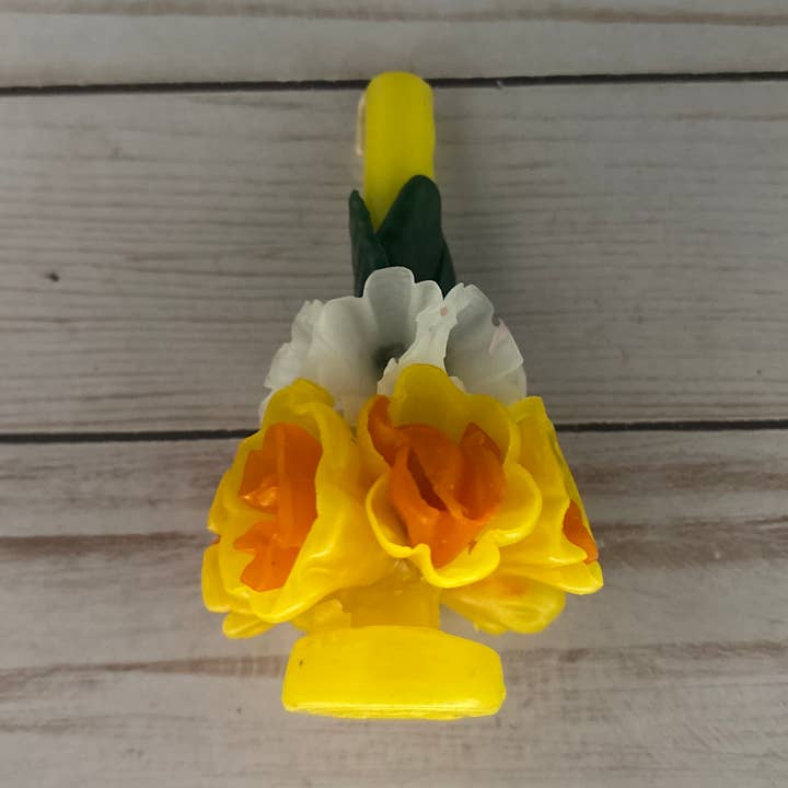 Bienenwachs Mini Gelb Oaxaca Mehrfarbige Ringelblume Kerze für den Großhandel von Viva Greetings