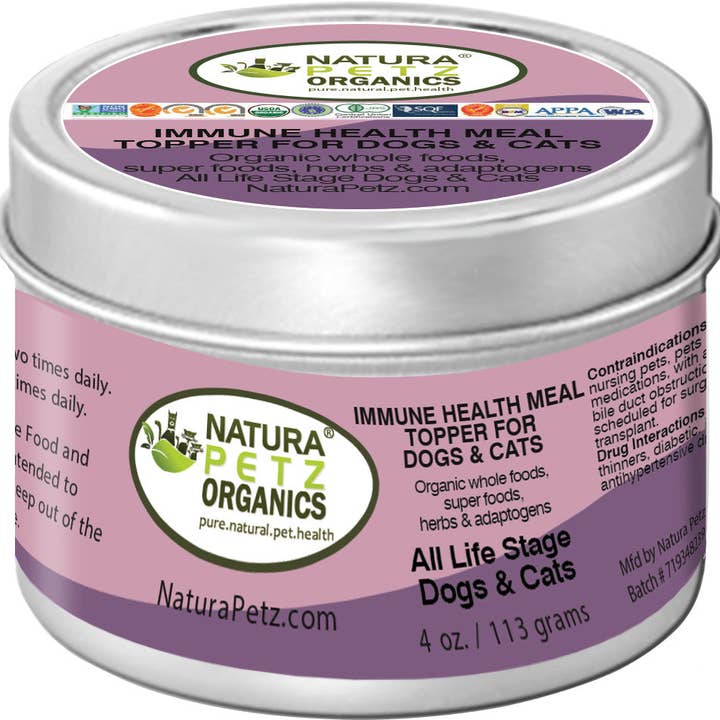 Immune Health Meal Topper for Dogs & Cats* - Flavored Immune Topper for Dogs and Cats* for wholesale by Natura Petz Organics