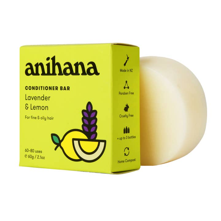 ANIHANA Conditioner Bar Lavender & Lemon 60gr for wholesale by Anihana