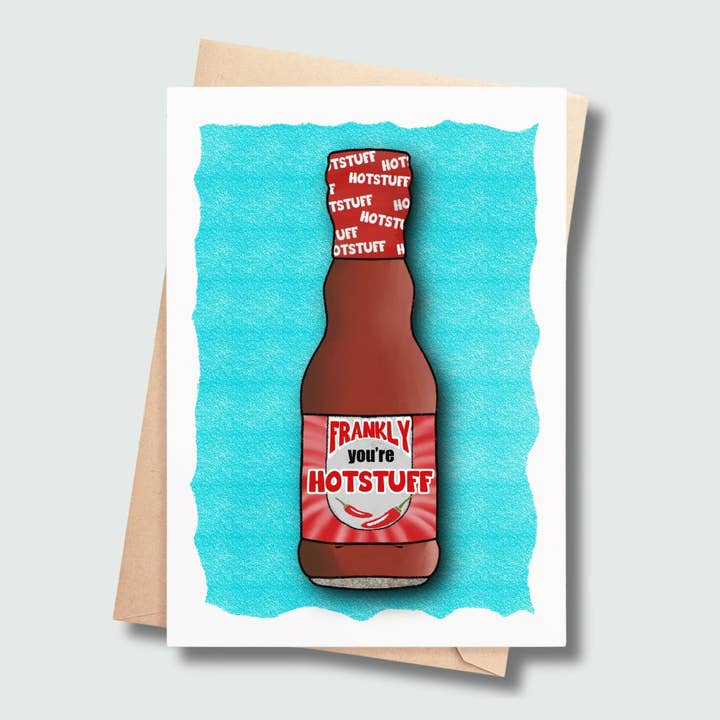 Lustige Liebeskarte – Heißes Zeug Humor für den Großhandel von SP Gifts