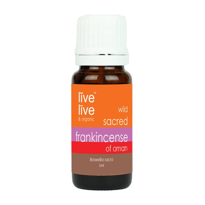 Óleo Essencial de Frankincense Sacred of Oman, 5ml por atacado de Live Live & Organic
