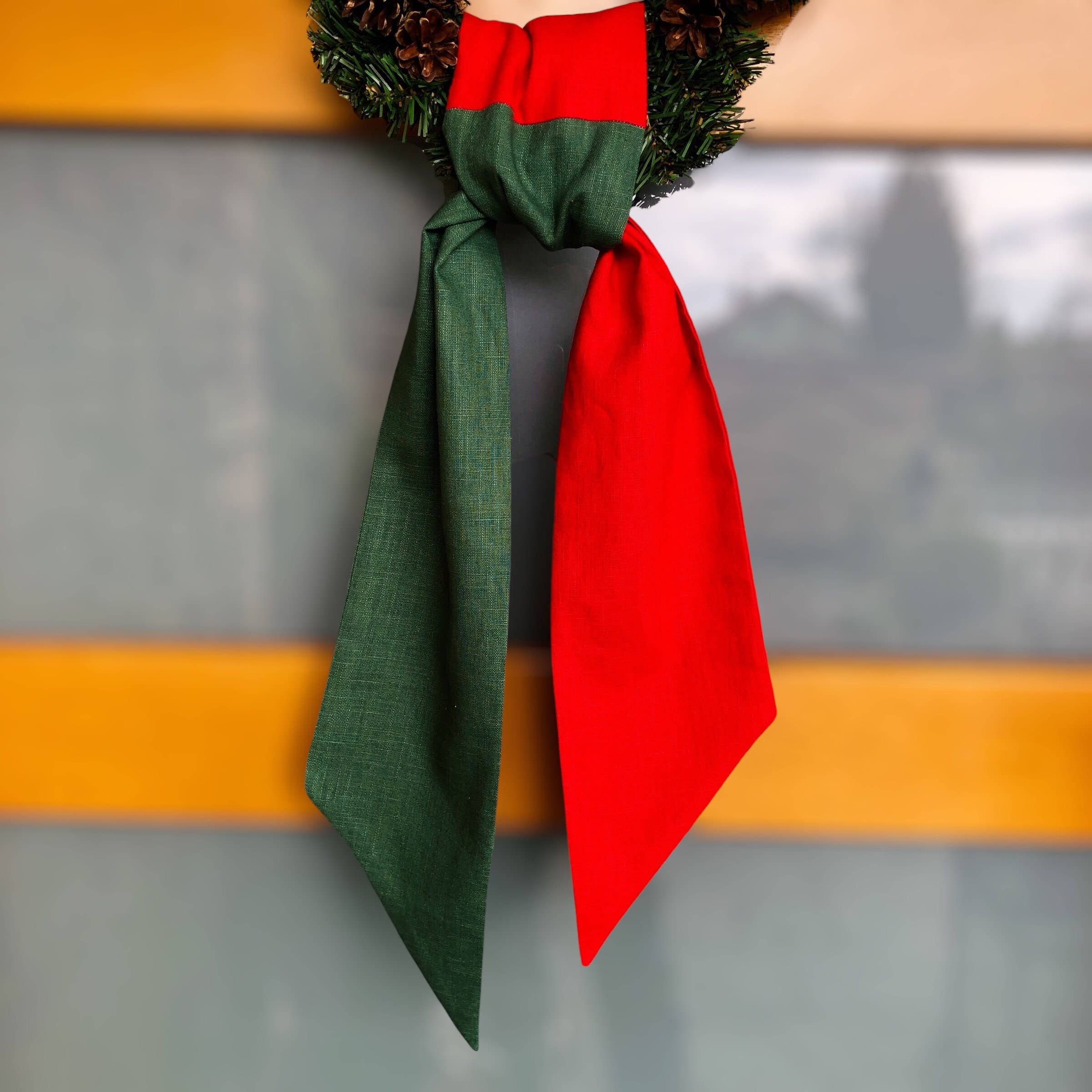 Belle Linen - Wholesale Wreath - 100% Premium Quality Linen Blank Wreath Sash9