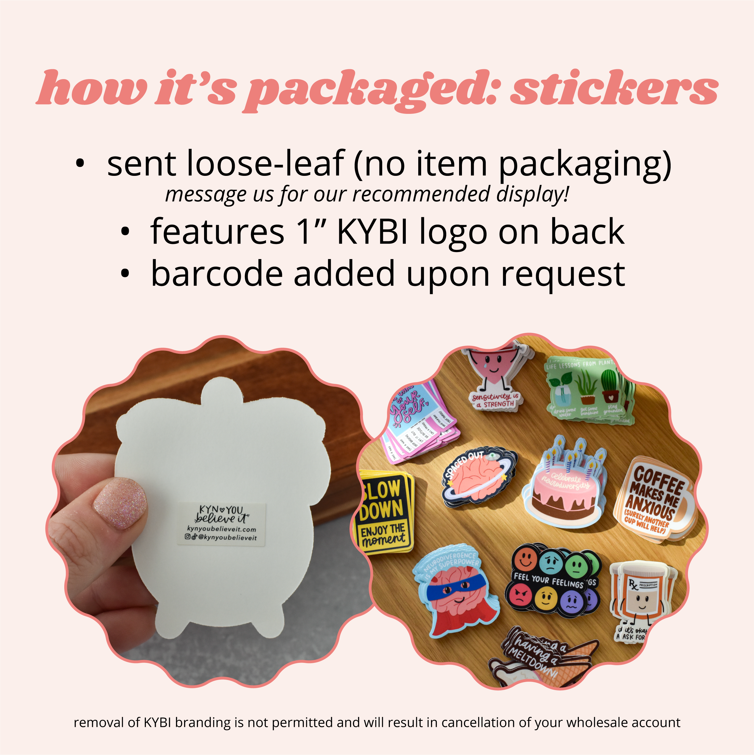 Kyn You Believe It - Wholesale Sticker - Breathe In Breathe Out Sticker3