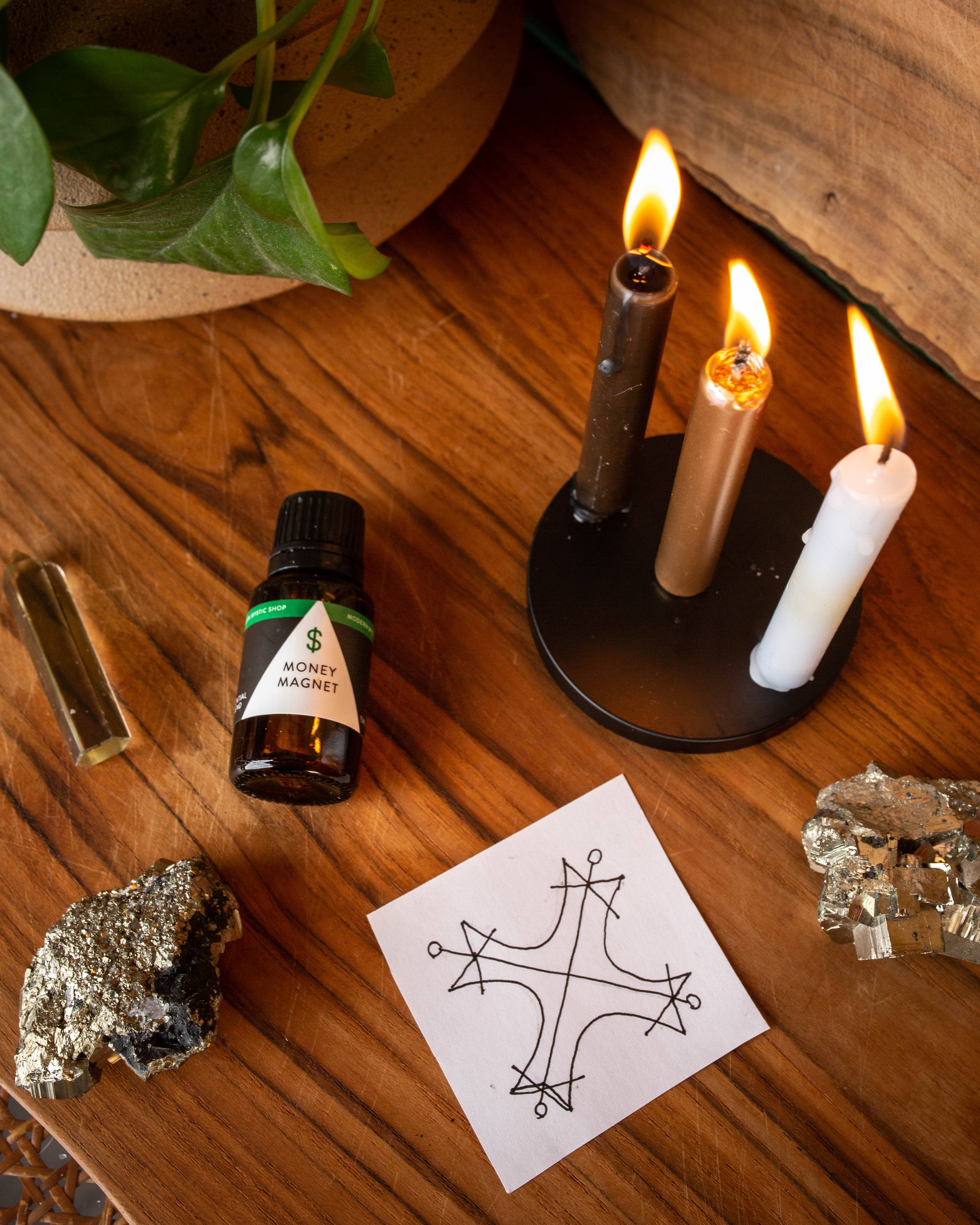 Modern Mystic Shop - Vente Accessoire de méditation - Kit rituel Money Magnet1