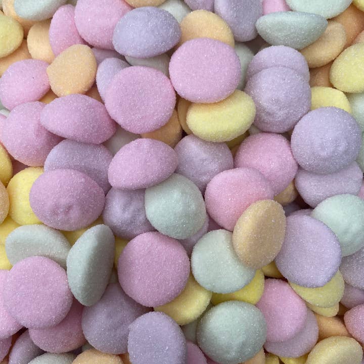 Freeze Dried Sweets - Wholesale Hard Candy - Fruity Squishy Clouds Crazy Sour - Freeze Dried Sweets