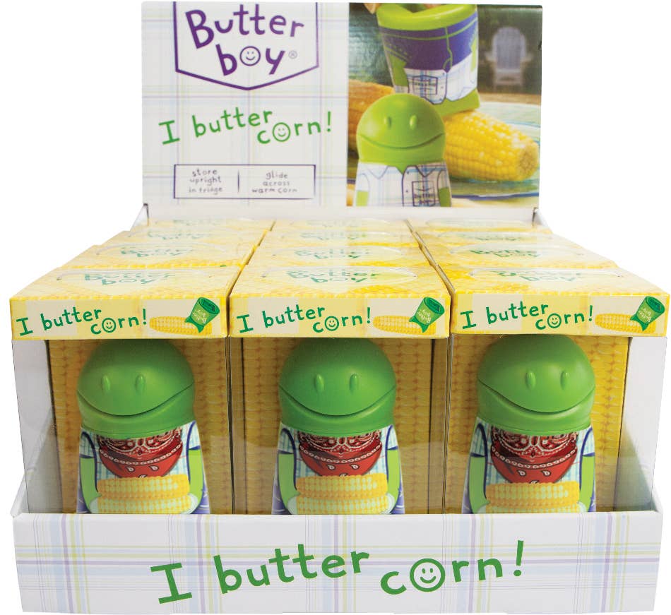 TALISMAN DESIGNS - Wholesale Corn holders/tools - Butter Boy® Corn Butterer - CDU of 12