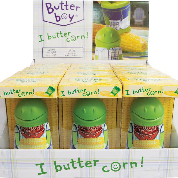 TALISMAN DESIGNS - Wholesale Corn holders/tools - Butter Boy® Corn Butterer - CDU of 120