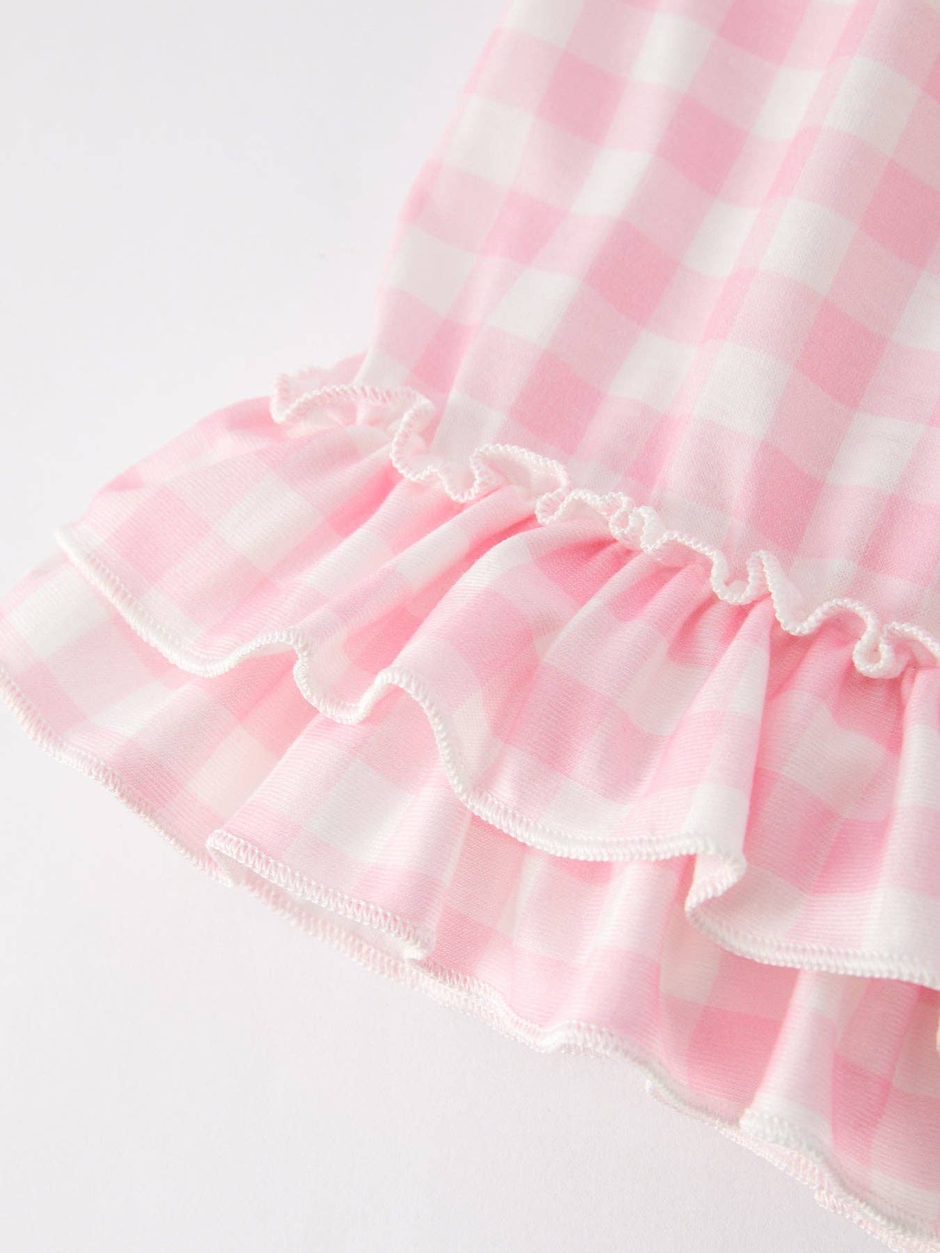 Rylee Faith Designs – wholesale Top & short set – Kids – Easter Bunny Smocking Embroidered Short Sleeve Shorts Set7