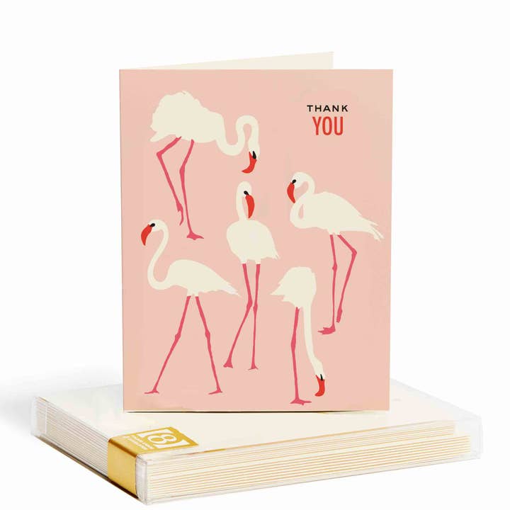 #3247 Flamingoes Noteset for wholesale by Snow & Graham